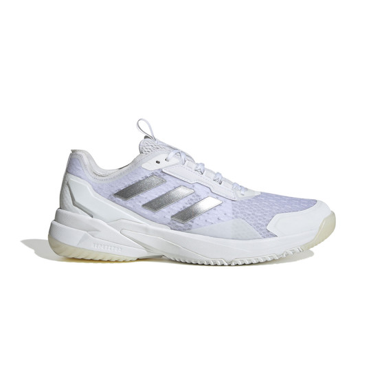 Test et Avis Détaillé : Chaussures Handball Femme Adidas Crazyflight 6 Blanc Violet