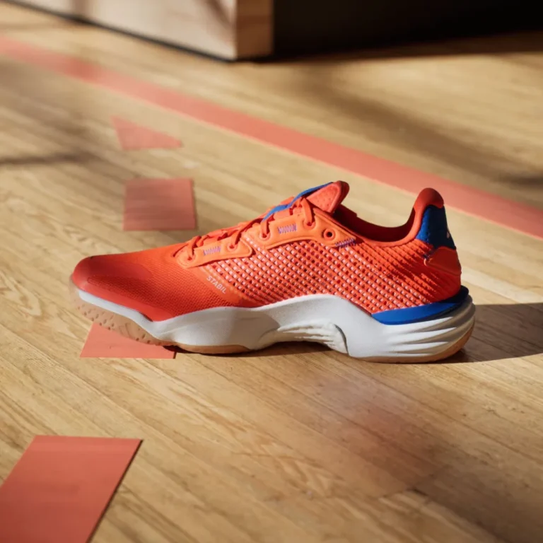 Test Avis Complet : Chaussures Handball Adidas Stabil 16 Orange